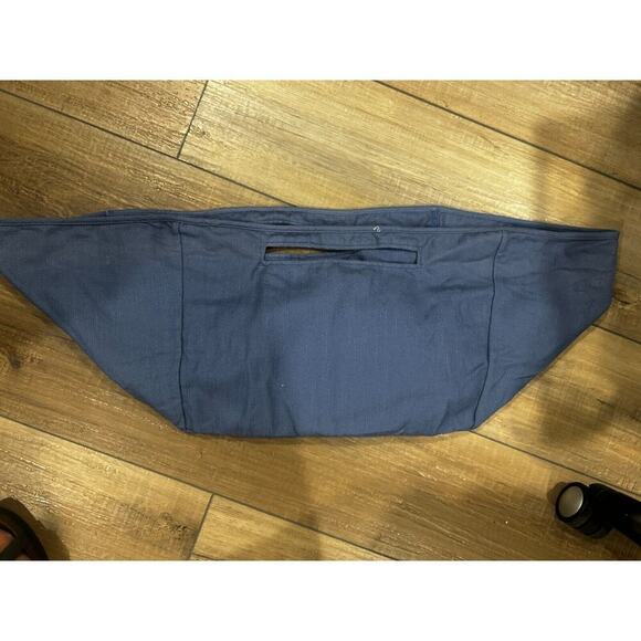 Longaberger MEDIUM WASH DAY BASKET Liner CORNFLOWER BLUE square - Picture 2 of 2